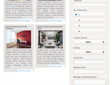 Tablet Screenshot of furnishedapartmenttoronto.com